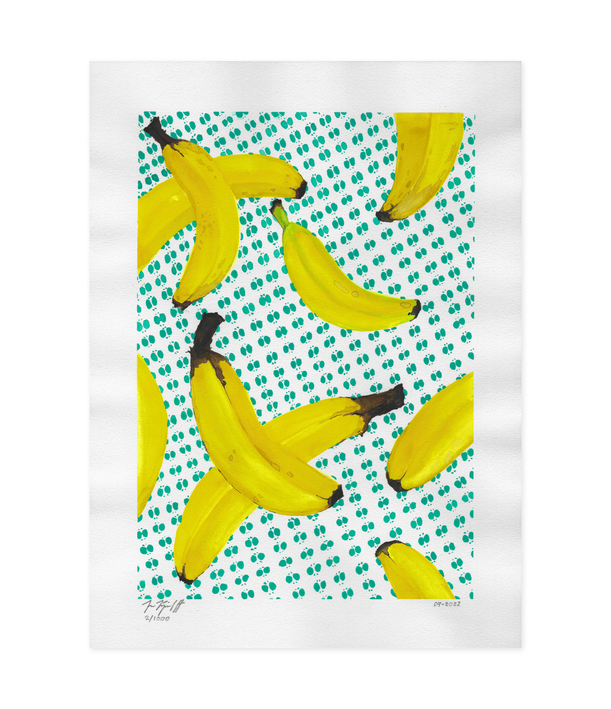 The 1000 Bananas Art Project 2/1000
