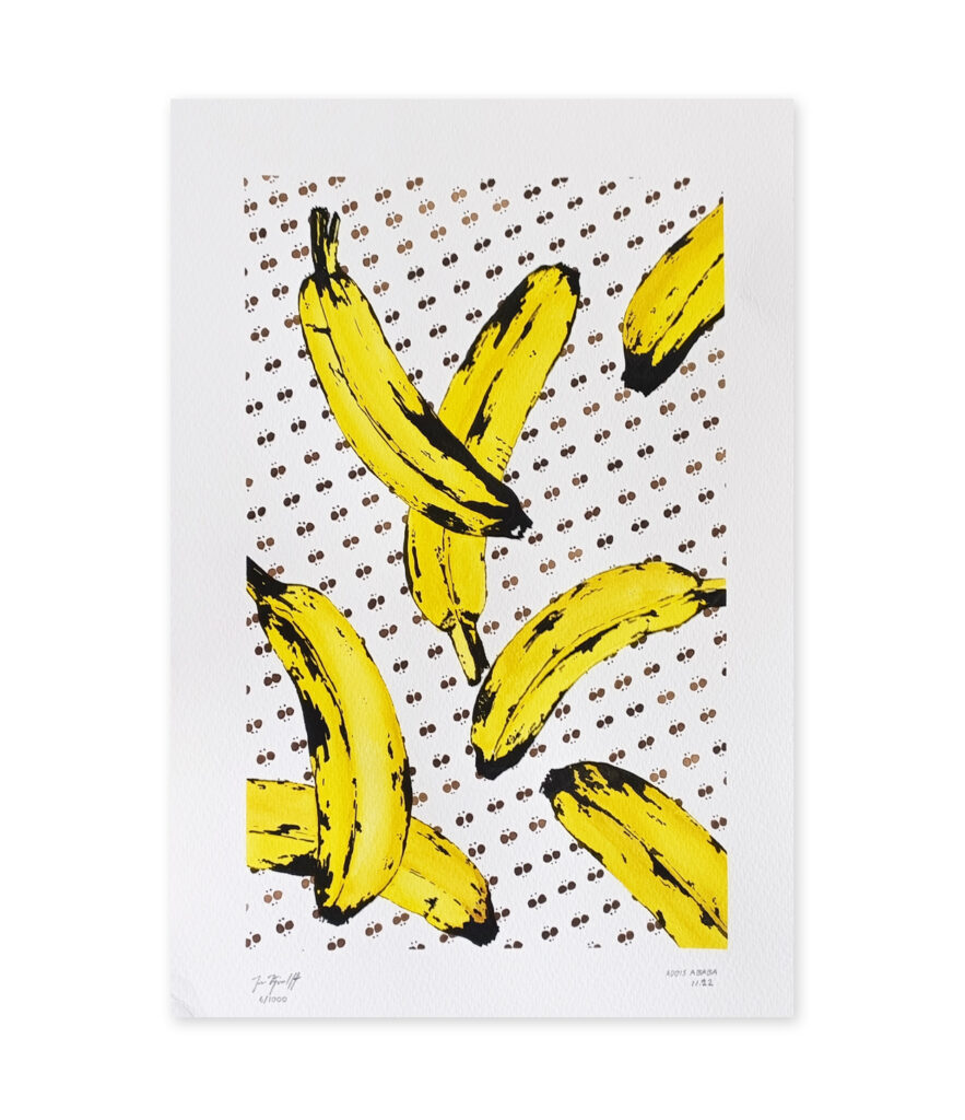 The 1000 Bananas Art Project 6/1000