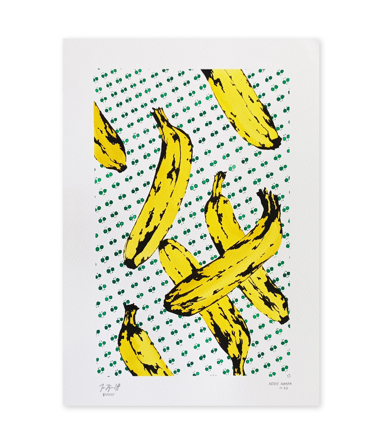 The 1000 Bananas Art Project 7/1000