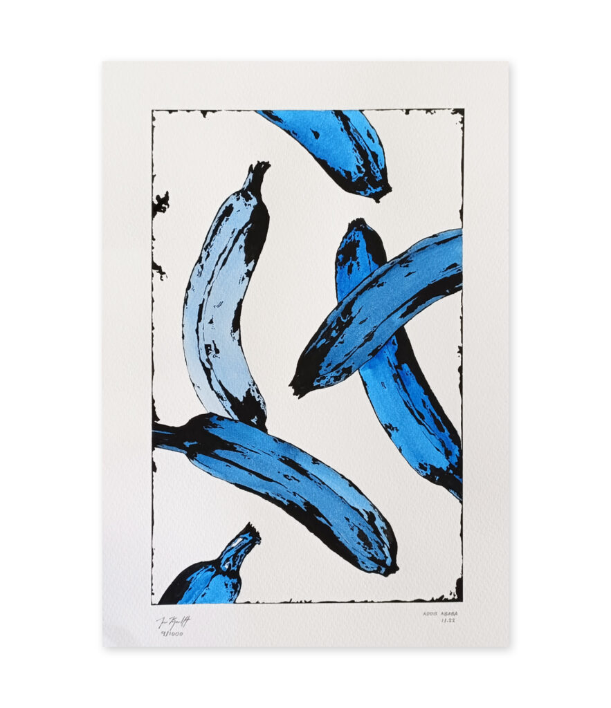 The 1000 Bananas Art Project 9/1000