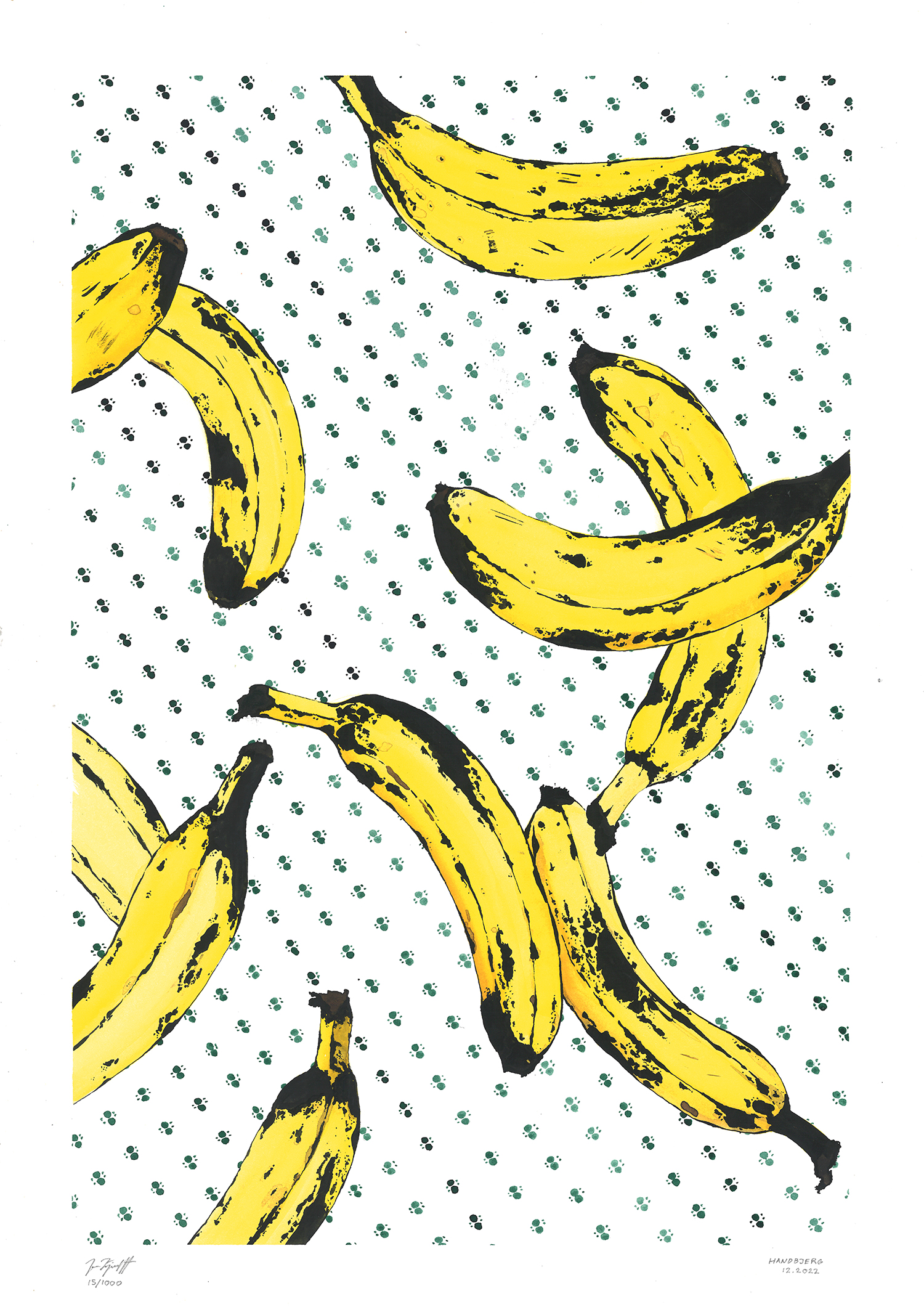 Original artwork 15/1000, Size A3
