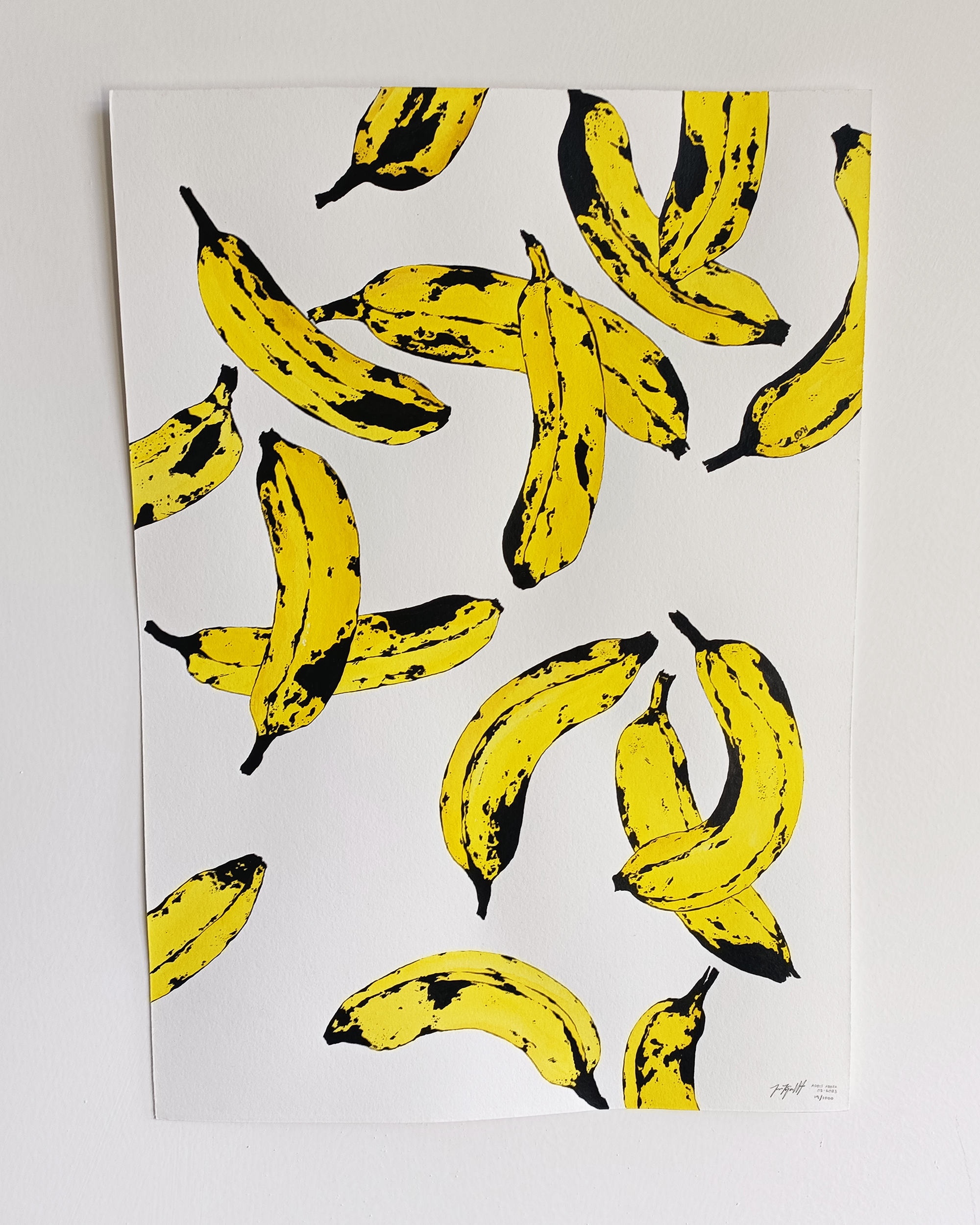 The 1000 Bananas Art Project 19/1000